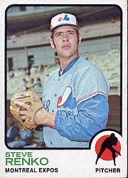 1973 Topps Baseball Cards      623     Steve Renko